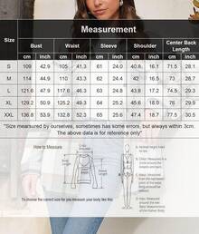 Damen Hemdjacke Karierte Hemdbluse Langarm Loose Shacket Flanell Jacke mit Knöpfen Übergangsjacke XS-XXL