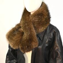 1pc Extra Thick Faux Leopard Print Scarf, Suitable For Fur Coats/Jackets, Warm European Fashion Show Style For Autumn/Winter - A - View 10