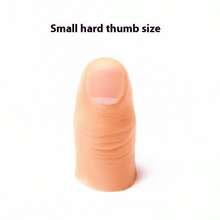 1个2025新款创意逼真拇指套，魔术道具，缝纫玩具，旅行玩具，课堂减压玩具，迷你小玩意，洗澡玩具，圣诞文具，减压球，生日/圣诞节/万圣节礼物，完美礼物