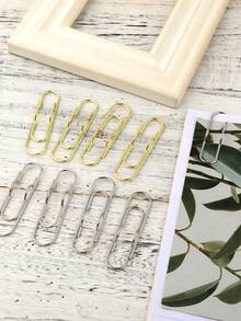 12/9/6/3 قطعة مشبك قلم متعدد الوظائف بشكل قلب ملون - منظم القرطاسية وملحقات المفكرة، حامل قلم بقبضة آمنة، مشبك قلم معدني متعدد الوظائف بشكل قلب، مشبك قلم ورقي، ملحقات دفتر، مقعد ثابت، مشبك قلم، تعليق القلم، ضروري لموسم العودة إلى المدرسة