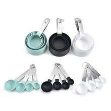 4Pcs Measuring Cups Spoons Kitchen Baking Cooking Tools Set Kitchen Supplies - Multicolor - View 5