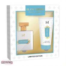 EverlyX Bộ nước hoa và sữa dưỡng thể Blanc Crème Pour Femme phiên bản giới hạn - Hương thơm nữ tính thanh lịch và tinh tế với hương kem - Bao gồm nước hoa Eau de Parfum 50ml và sữa dưỡng thể dưỡng ẩm - Thích hợp làm quà tặng - Giao hàng trong 24 giờ từ Tây Ban Nha - 50ml - Xem 4