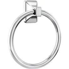 Donnor Collection Chrome 6.25Inch Diameter Wall Mount Contemporary Bathroom HandTowel Ring P5860# DOUYYY
