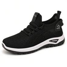 Men Work And Safety Shoes - Black - View 2