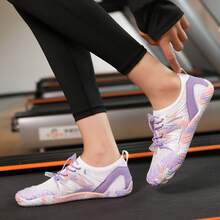 1 Pair Women's High-Performance Weightlifting Sports Shoes, Camo Print, Rubber Non-Slip Sole, Adjustable Elastic, Breathable Design, Suitable For Gym Workouts, Squats, Pilates, Jumping Rope, Gymnastics, Running