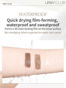 unny club Gel Browcara, Eyebrow Mascara, Quickly Fixing Natural Eyebrow Makeup With Care Effect,Tinted, Volumizing, Light And Smooth, Long-Lasting , Quick Drying, Waterproof And Sweatproof, Eyes Makeup