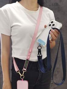 2026新年、音乐节/婚礼季、复活节,智能手机腰带、智能手机单肩包、智能手机钥匙扣、带可调节斜挎肩带的手机挂绳、耐用布袋、蜜蜂挂绳、通用版,附赠手机壳,适合作为母亲、家人和朋友的生日和节日礼物。耐用防断的手机挂绳,是户外徒步和旅行的理想之选。男女通用设计,短款手机支架,智能手机腕带 - 彩色 - 查看 9