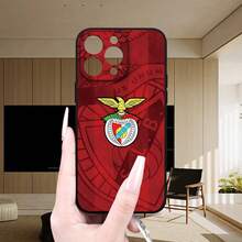 Simple Benfica Football Club Official Phone Wallpaper Print All-Black Phone Case For Phone17 Pro MAX/11/12/13/14/15/15 Pro/15 Plus/15 Pro Max/X/XS Max/XR/11 Pro/12 Pro/13 Pro/14  Pro/12 Mini/13 Mini/11 Pro Max/12 Pro Max/13 Pro Max/14 Pro Max/14 Plus/6/6s/6 Plus/7/8/16 Pro/16 Plus/16 Pro Max Galaxy A54/A14/A12/A13/A15/A32/A33/A24/A52S/S20/S21/S22/S23/S24/S23 Plus/S24 Ultra/S25/A15/A33/A23 Android Phone Case, Essential For Daily Commuting, MagSafe Support, Less Yellowing, Halloween Gift, Virgin Mary Day Sticker, Independence Day Gift, Christmas Wallpaper, Valentine's Day Gift, Birthday Gift For Friends And Family - 黑色 - 查看 8
