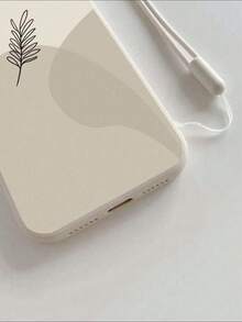 Plant Floral Soft Silicone Wrist Strap Case, Anti-Drop Protective Cover Compatible With Apple Phones - Multicolor - View 5