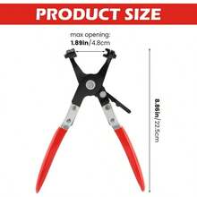 Hose Clamp Pliers Repair, Heavy Duty Hose Clamp Removal With Swivel Flat Band, Automotive Repairing Removal And Installation Of Ring Or Flat Type Hose Clamps - ban đầu - Xem 2