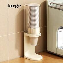 1pc Desktop Disposable Cup Holder Rack [Cups Not Included], Dust-Proof - Large Capacity Durable Plastic, Cup Storage Box, No Drilling Installation, Space-Saving Vertical Storage Design, Multi-Compartment, Suitable For Kitchen, Office, Bathroom - Durable And Easy To Clean. Cup Holder Rack - Multicolor - View 15