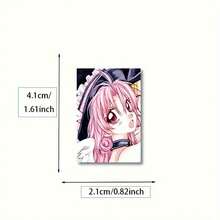 45pcs Anime Character Stickers - Waterproof PVC, Self-Adhesive Decals For Laptops, Skateboards, Water Bottles & More, Vibrant Mixed Colors, Easy Peel & Durable Design, Waterproof Stickers - Multicolor - View 8