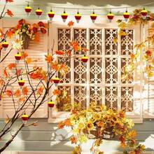 Adornos de Acción de Gracias, Set de 12 piezas, Decoración colgante de maíz colorido de otoño para el hogar, fiesta festiva, decoraciones de otoño para el hogar - Multicolor - Ver 3