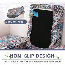 HANDONTIME 8Pcs Patio Cushion Covers Stretch Outdoor Couch Cover Cushions Outdoor Furniture Waterproof Patio Furniture Cover Pets Sofa Covers Washable (Khaki,Cover Only) - C:哦,我的天啊 - 查看 1