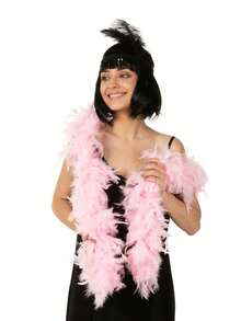 1pc Artificial Feather Boa Great For Women Costume Accessory Party Dancing Dress Up Holiday Christmas Tree Decors Crafting DIY,Christmas Feather Scarf. - A - View 24