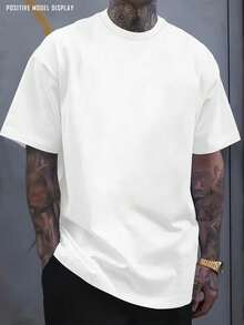 Camiseta casual para hombres con el motivo de la Noche Estrellada de Van Gogh -% algodón, manga corta, cuello redondo, estampado artístico, perfecta para streetwear o estilo diario, idea de regalo |   Ropa casual elegante - Blanco - Ver 6