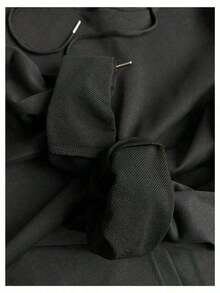 Men's Sp5der Spider Web Graphic Hoodie - Streetwear Gothic Design PulloverSporty Style, Loose Fit, With Pocket Details, Knitted Fabric, Slightly Stretchy, 280 G/M² - Personalized Large Back Design, Suitable For Halloween Or Christmas Gifts,Graphic Hoodie - 黑色 - 查看 5