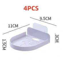 Non-Drill Adhesive CCTV Camera Wall Mount Bracket, Universally Applicable Surveillance Support Stand, No Drilling Required