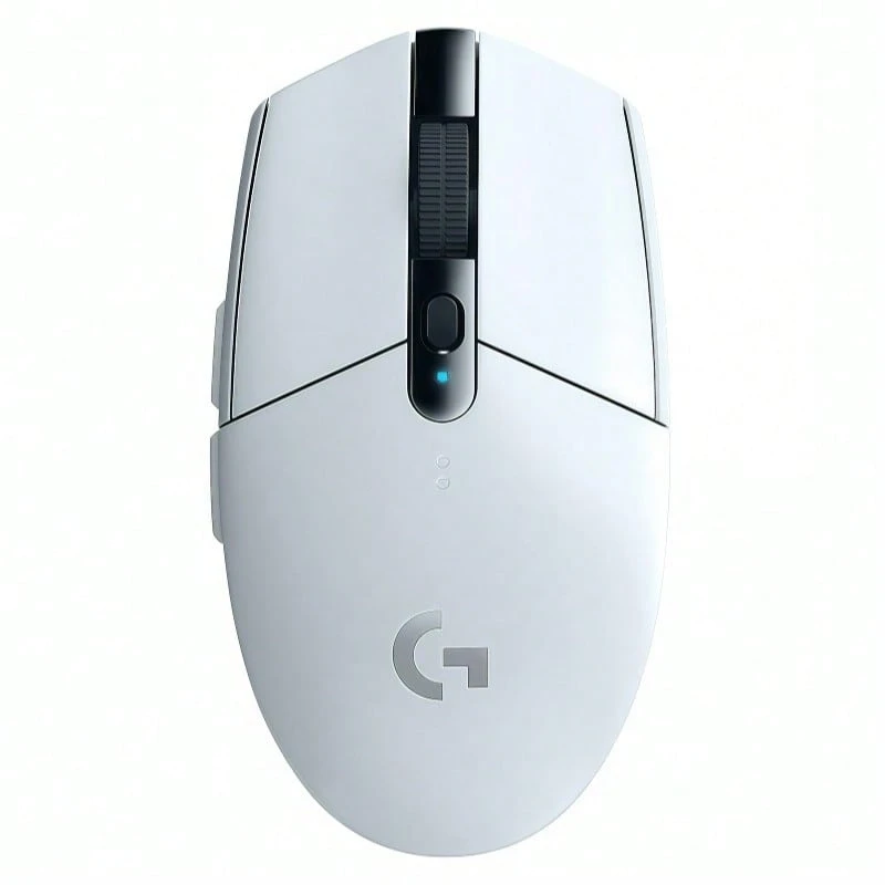 Logitech G304 Wireless Mouse, Lightweight Design, Programmable Buttons, Plug-And-Play, Simple And Portable, Suitable For Small And Medium Hands, White - White - View 1