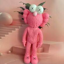 1PC 芝麻街可动人偶模型摆件，卡通装饰玩具模型家居摆件公仔模型玩偶汽车摆件创意个性汽车内饰装饰用品玩具 - 彩色 - 查看 3