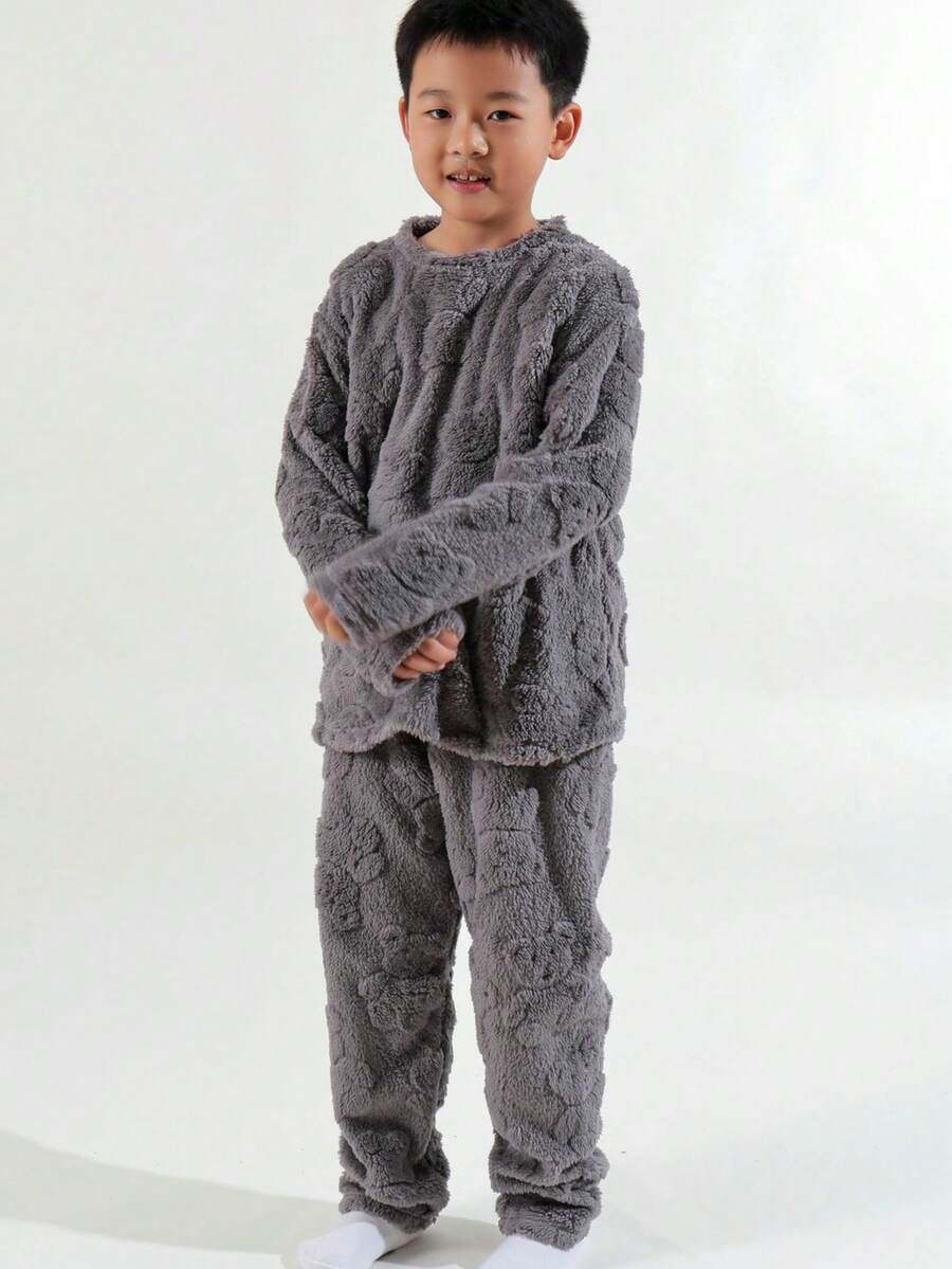 Men Thermal Underwear Sets - Dark Grey - View 1