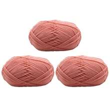 3pcs/(140-150g) 4-Ply Milk Yarn, Soft Crochet Knitting Yarn, Approx. 45g/Pc, For DIY Handmade Blankets, Sweaters, Scarves, Shawls, Suitable For All Seasons - Multicolor - View 28