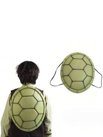 1PC-Turtle Costume, EVA Shell, Fun Backpack, Animal Role-Playing, Party Decoration, Costume Props, Party Decoration Props: Our Creative Turtle Shell Design For Clothing Will Definitely Make You More Attractive And Impressive. Suitable For Activities Such As Role-Playing, Performances, Costume Parties, Etc., Very Suitable For Imagination And Disguise Games, Dressing Up And Role-Playing
