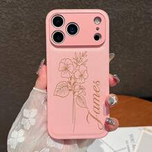 Personalized Custom Initial 3D Large Letter Phone Case, Compatible With IPhone 17/16/15/14/13/12/11 Pro Max/XR/XS Max/7/8 Plus, Korean Luxury Laser Engraving, Soft Faux Leather Material, Shock-Proof And Drop-Proof, DIY Engraved Gift Protective Cover, Compatible With Samsung Galaxy S25/S24/S23/S22/S21 Ultra Plus/S23/S21/S20 FE/A55/A54/A53/A52/A35/A34/A33/A32/A23/A15/A14/A13/A12 5G/4G, Compatible With Xiaomi Redmi Note 14/13/12 Pro Plus 4G/5G/Mi 14T/13T/11T Pro/Poco X7/X5 Pro Phone Case - White - View 4