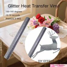 Glitter Heat Transfer Vinyl - Easy To Cut And - Multicolor - View 41