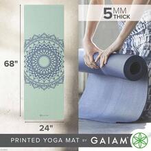 - Tapete de yoga de 5 mm de grosor. Impresin premium gruesa, antideslizante, tapete de ejercicio y fitness, para todo tipo de yoga, pilates y entrenamientos de piso 173x 61x 5 mm - Marrakech junto al lago - Ver 4