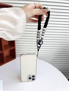 1 件手工字母编织手机挂绳、包包和相机挂饰 - 彩色 - 查看 8