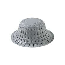 Capteur de cheveux pour drain de baignoire, capteur de cheveux de douche en silicone premium, 1 paquet de bouchon de cheveux pliable pour drains à clapet et drains standard de douche, baignoire, salle de bain, évier