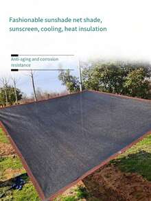 1 pieza Toldo de sombra solar para exteriores, toldo de privacidad resistente al viento, protección UV, adecuado para patio, cenador, patio, toldo de sombra solar rectangular, césped trasero, jardín, actividades al aire libre