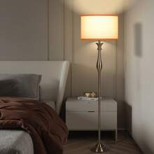 HonoDing ﻿ Modern Floor Lamp,66" Standing Lamp With Foot Switch,Tall Floor Lamps For Home Decor Bedroom,Office,Tall Pole Light ,Lamparas Para Sala Halloween Decorations,Lights For Room(Bronze) - Xem 10