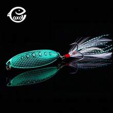 QXO Rotating Sequin Metal Spoon Shaped Squid Jig, Silicone Bait Swivel, Suitable For Fishing, Jigging, Swimbaits, 5-6cm - Multicolor - View 12