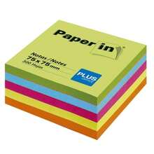 300 feuilles de néon 75 mm x 75 mm