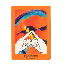 一套68张格特鲁德·赫希手印卡片套装 - 瑜伽与冥想指南，包含图示手势、实用练习和身心健康手册 - 优质卡纸，适合14岁以上人群，生动插图，详细说明 - 彩色 - 查看 8