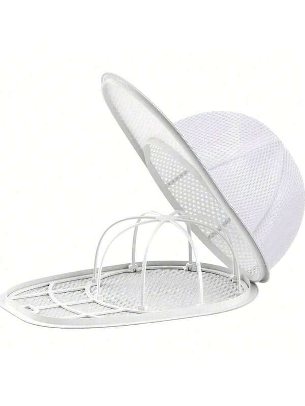 Baseball Cap Cleaning Set: Hat Washer Rack & Mesh Laundry Bags - Anti-Deformation, Dishwasher & Machine