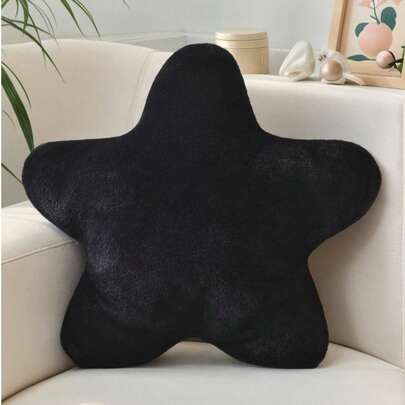 Gối hình ngôi sao, đệm trang trí cho giường và ghế sofa, gối hình ngôi sao, thảm ký túc xá bằng lông thỏ giả mềm mại, thích hợp làm gối trang trí trên ghế sofa, phòng ngủ và phòng khách, dùng để trang trí Halloween và Giáng sinh.