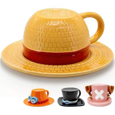 Taza De Café Impermeable y Duradera, Dibujos Animados y Anime Tazas De Café, Hermosa Taza Cerámica, Regalo Perfecto Para Los Amantes Del Anime, Tazas De Cerámica Para El Hogar y La Oficina