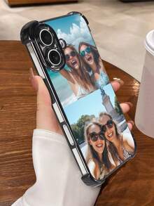 1 Stück personalisiertes, elektroplattiertes stoßfestes Handyhülle, kompatibel mit Apple 16/16 Pro/16 Plus/16 Pro Max/11/11 Pro/11 Pro Max/12/12 Pro/12 Pro Max/13/13 Pro/13 Pro Max/14/14 Plus/14 Pro/14 Pro Max/15/15 Plus/15 Pro/15 Pro Max, personalisiert für Familie/Paar/Kinder/Haustiere