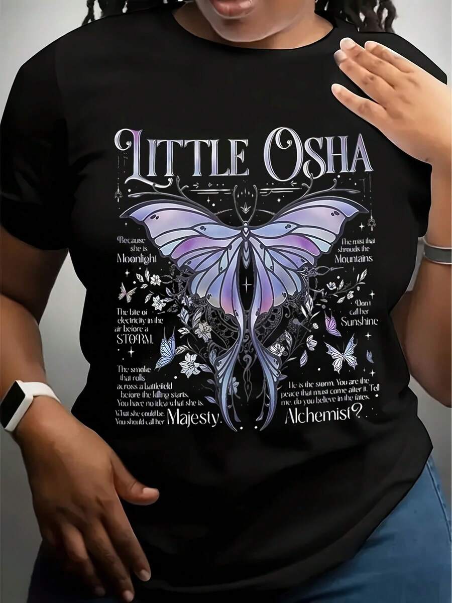 Quicksilver Little Osha Shirt, Fantasy Bookish T-Shirt, Romantasy Book T-Shirt, Quicksilver Gift, Callie Hart T-Shirt,220g