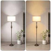 HonoDing ﻿ Modern Floor Lamp,66" Standing Lamp With Foot Switch,Tall Floor Lamps For Home Decor Bedroom,Office,Tall Pole Light ,Lamparas Para Sala Halloween Decorations,Lights For Room(Bronze) - Xem 7