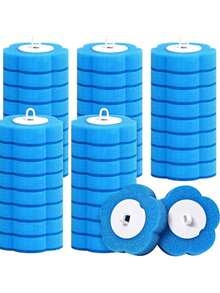 Înlocuire perie de toaletă de unică folosință, Cap de perie de toaletă de unică folosință, Cap de perie de toaletă de schimb de unică folosință, Cap de schimb de unică folosință, Perie de toaletă de unică folosință pentru acasă cu cap de perie detașabil și înlocuibil pentru curățarea toaletei