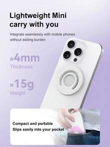 兼容 、Android 手机，生日礼物，家人、朋友手机支架 - 彩色 - 查看 3