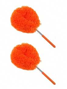 1 件可伸缩超细纤维吊扇除尘器，带可洗头 - 非常适合高天花板、家具和汽车清洁吊扇清洁除尘器风扇清洁器 - 藍色 - 查看 18