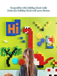 Large Size DIY Building Blocks Set. Mix And Match To Assemble Various Models. Enhance Hands-On Ability And Cultivate Creative Imagination. Children's Gift - Multicolor - View 7