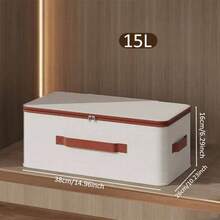 1PC Bedroom Clothes Storage Box, Household Covered Storage Box, Clothes And Blankets Sorting Box, Miscellaneous Storage Artifact - 42L - View 9
