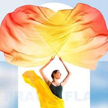 Dance Flag, Worship Flag, Honor Guard Flag, Church Worship Dance Flag With Retractable Pole, Outdoor Flag - Multicolor - View 4