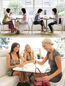 1/2 pièces Crochet de sac créatif, crochet de sac à main, support de rangement pliable, porte-clés portable en alliage, crochet de table. Accessoires de rangement pour sac à la maison. Crochet de rangement portable pour sortie des femmes, crochet pour sac